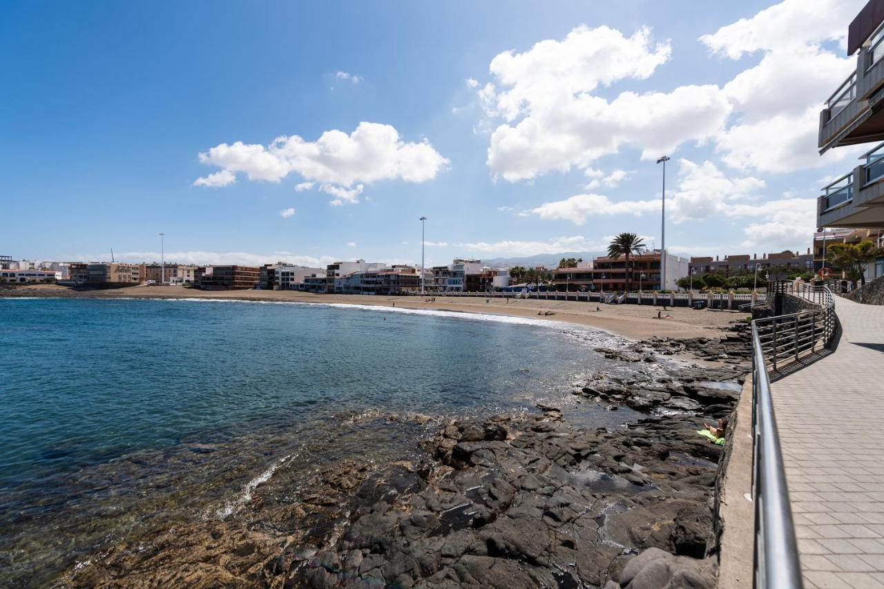 Durmiendo Sobre El Mar, Vivienda Los Riscos Telde Luaran gambar